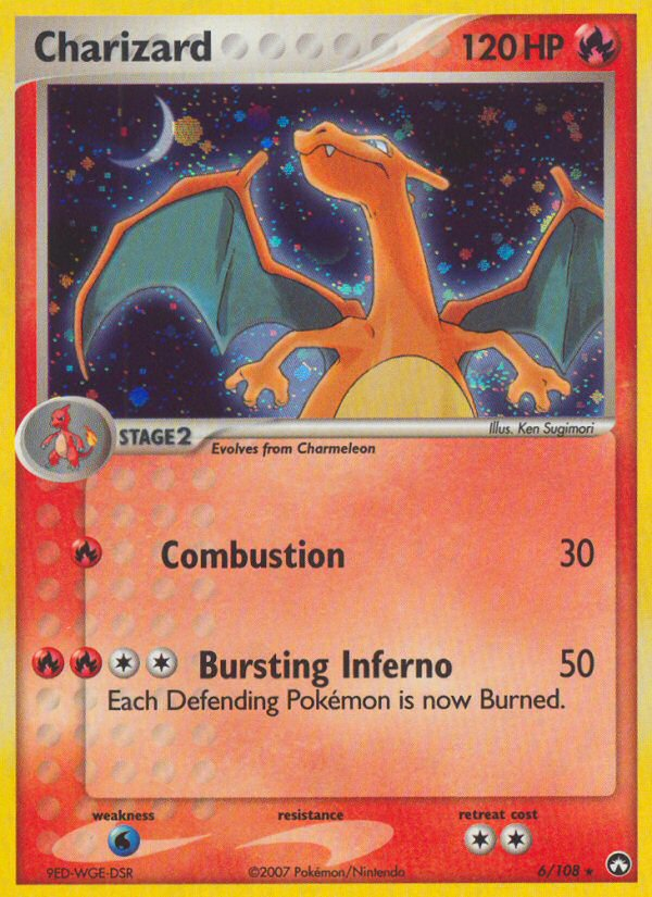 EX Power Keepers Holo Charizard #6/108