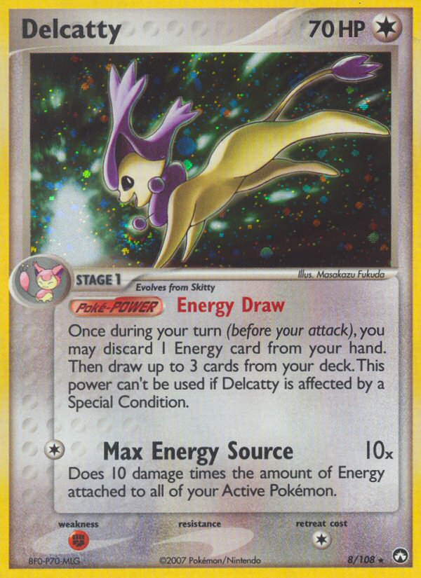 EX Power Keepers Holo Delcatty #8/108