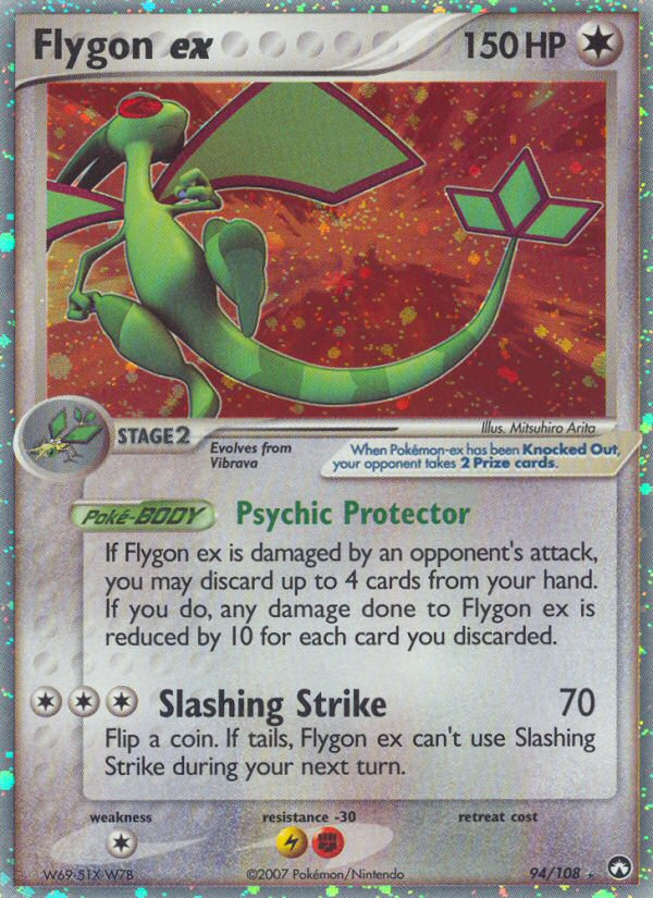 EX Power Keepers Holo Flygon ex #94/108