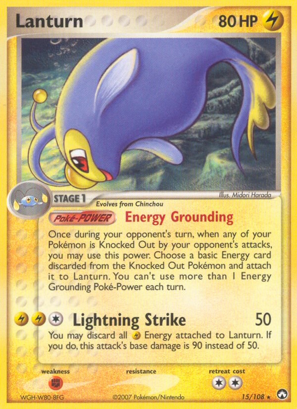 EX Power Keepers Lanturn #15/108