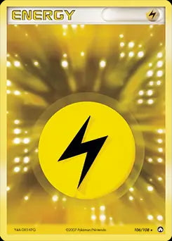 EX Power Keepers Lightning Energy #106/108 reverse holo