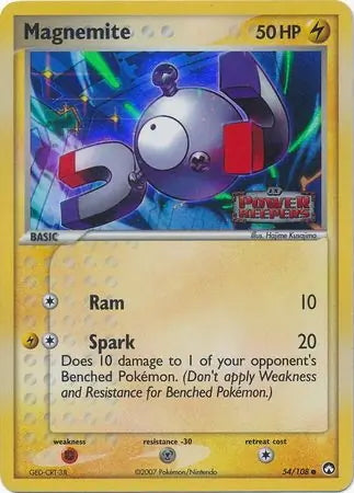 EX Power Keepers Magnemite #54/108 reverse holo