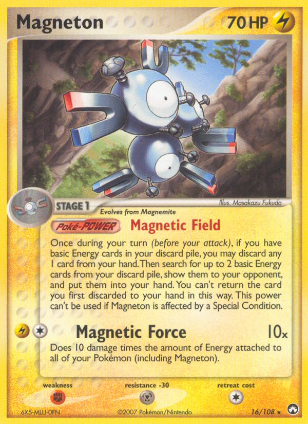 EX Power Keepers Magneton #16/108