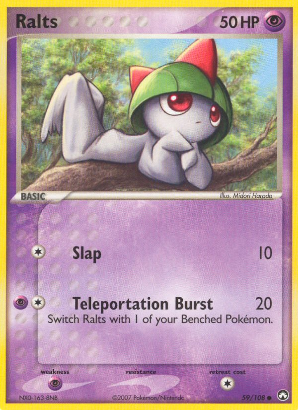 EX Power Keepers Ralts #59/108