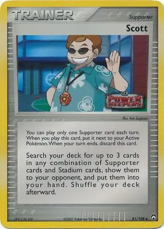 EX Power Keepers Scott #81/108 reverse holo