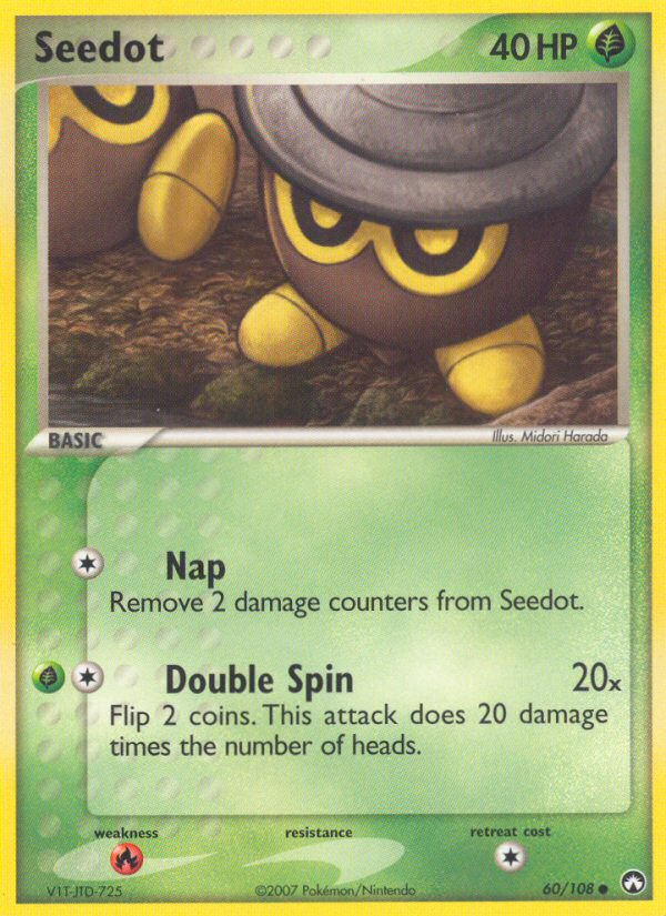 EX Power Keepers Seedot #60/108