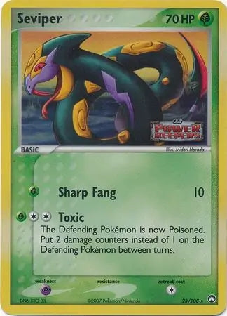 EX Power Keepers Seviper #23/108 reverse holo