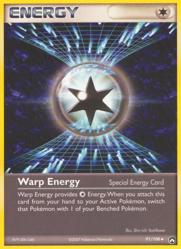 EX Power Keepers Warp Energy #91/108