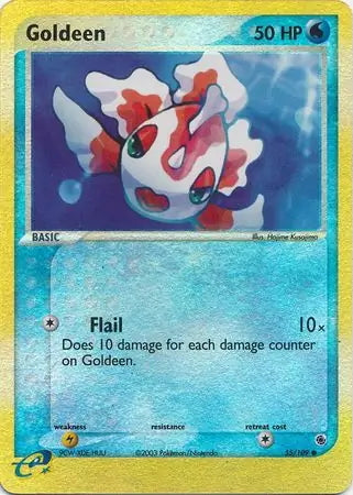 EX Ruby&Sapphire Goldeen #55/109 reverse holo