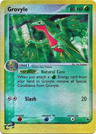 EX Ruby&Sapphire Grovyle #32/109 reverse holo