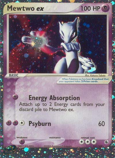 Mewtwo ex EX Ruby & Sapphire