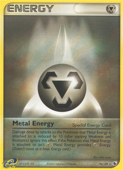 EX Ruby&Sapphire Metal Energy #94/109