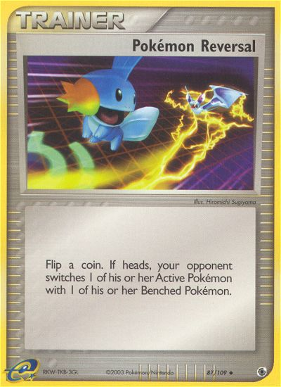 EX Ruby&Sapphire Pokemon Reversal #87/109