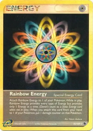 EX Ruby&Sapphire Rainbow Energy #95/109 reverse holo