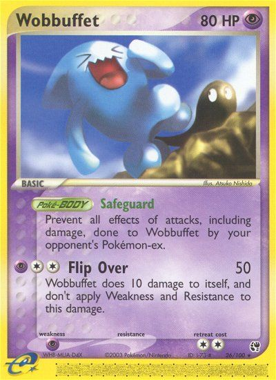 EX Sandstorm Wobbuffet #26/100