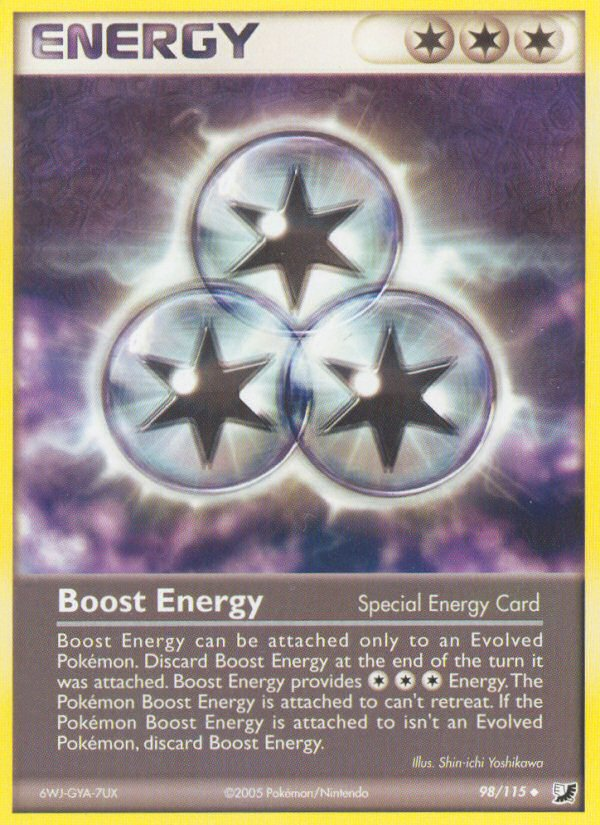 EX Unseen Forces Boost Energy #98/115