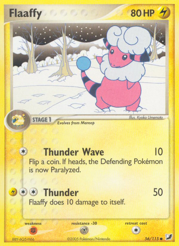 EX Unseen Forces Flaaffy #56/115