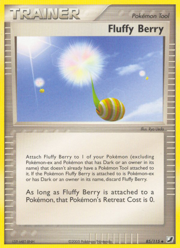EX Unseen Forces Fluffy Berry #85/115