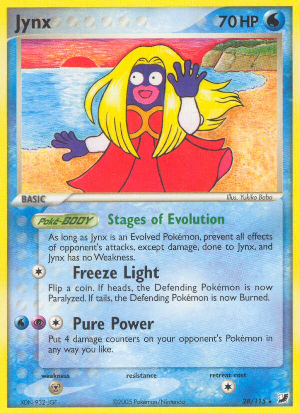 EX Unseen Forces Jynx #28/115