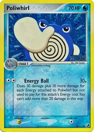 EX Unseen Forces Poliwhirl #68/115 reverse holo
