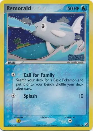 EX Unseen Forces Remoraid #71/115 reverse holo