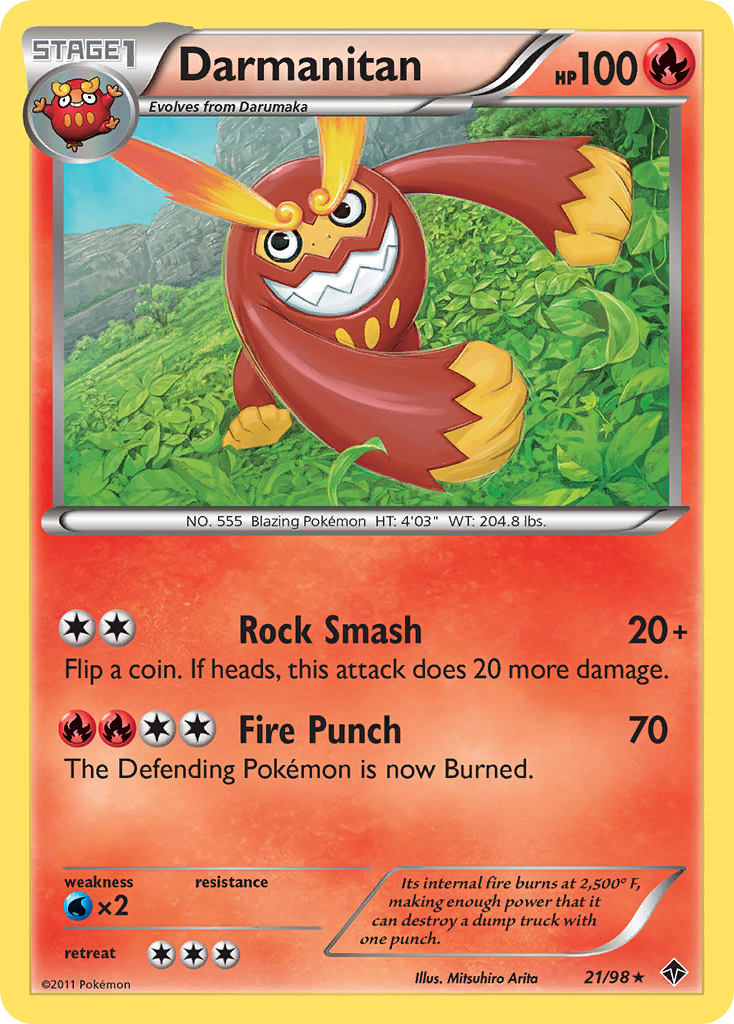Emerging Powers Darmanitan #21/98