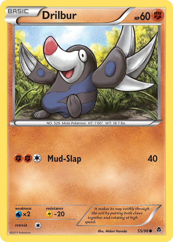 Emerging Powers Drilbur #55/98