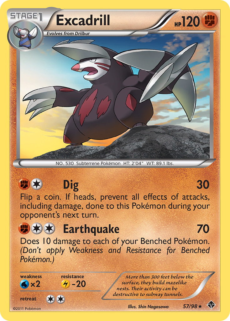 Emerging Powers Excadrill #57/98
