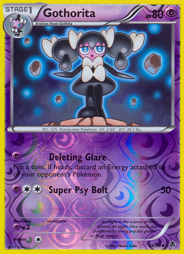 Emerging Powers Gothorita #46/98 reverse holo