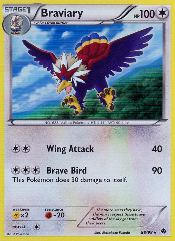 Emerging Powers Holo Braviary #88/98