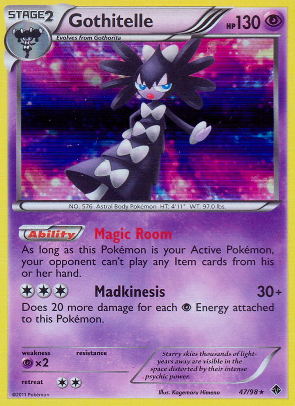 Emerging Powers Holo Gothitelle #47/98