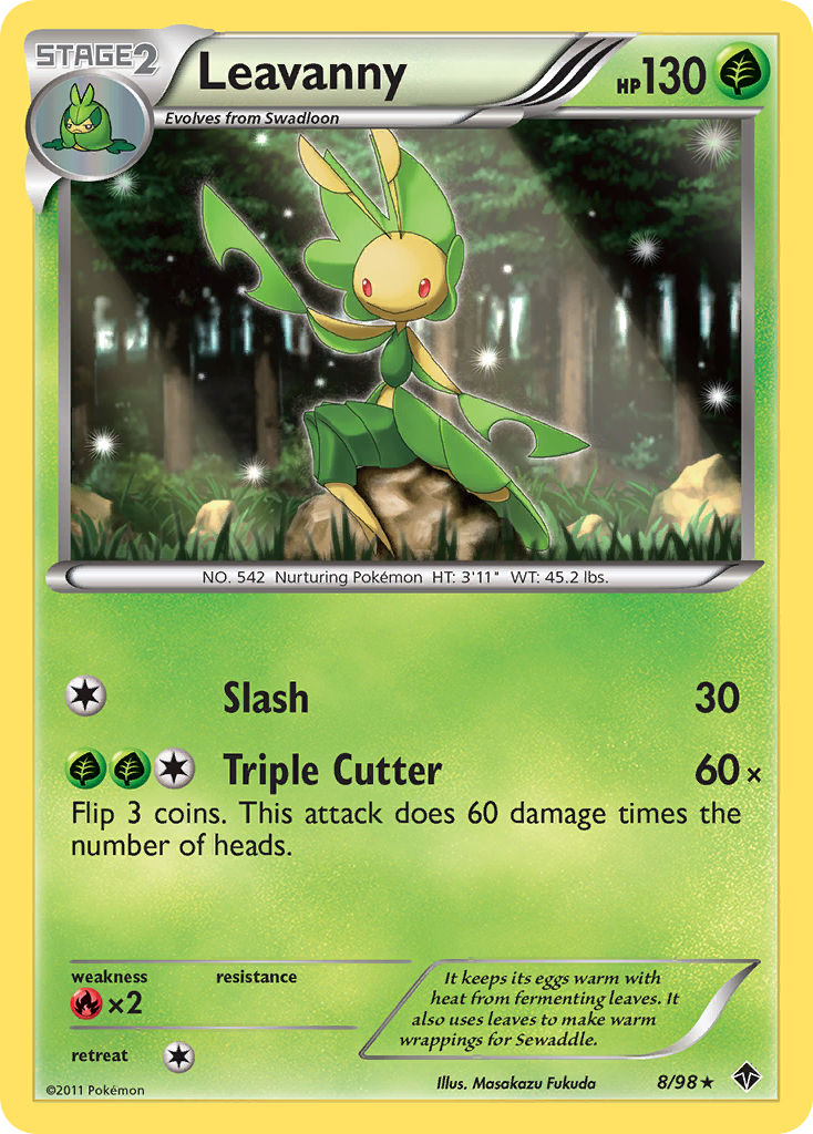 Emerging Powers Leavanny #8/98
