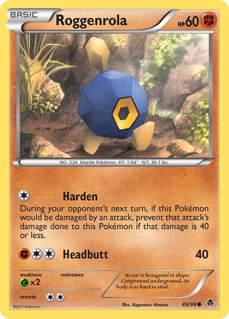 Emerging Powers Roggenrola #49/98