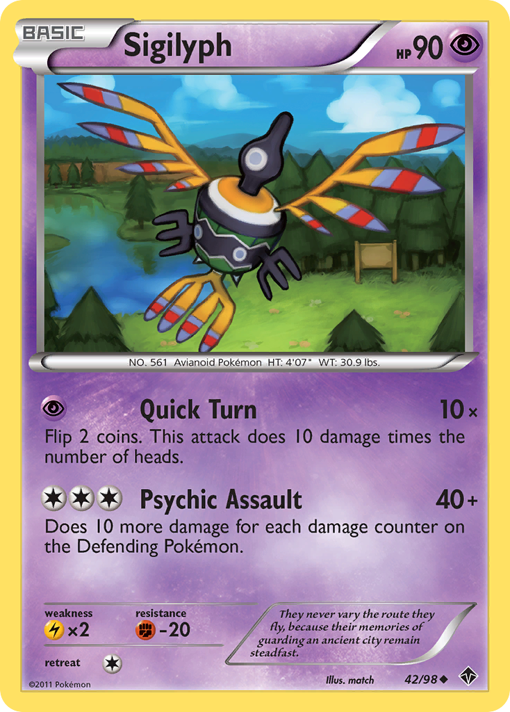 Emerging Powers Sigilyph #42/98