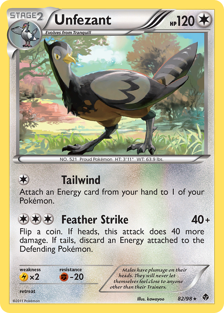 Emerging Powers Unfezant #82/98