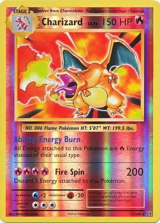 Evolutions Charizard #11/108 reverse holo