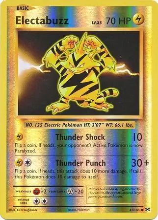 Evolutions Electabuzz #41/108 reverse holo