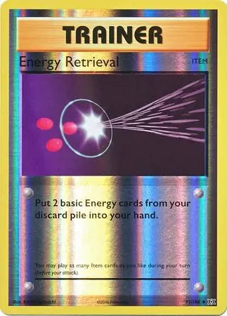 Evolutions Energy Retrieval #77/108 reverse holo