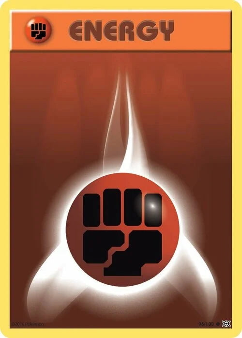 Evolutions Fighting Energy #96/108