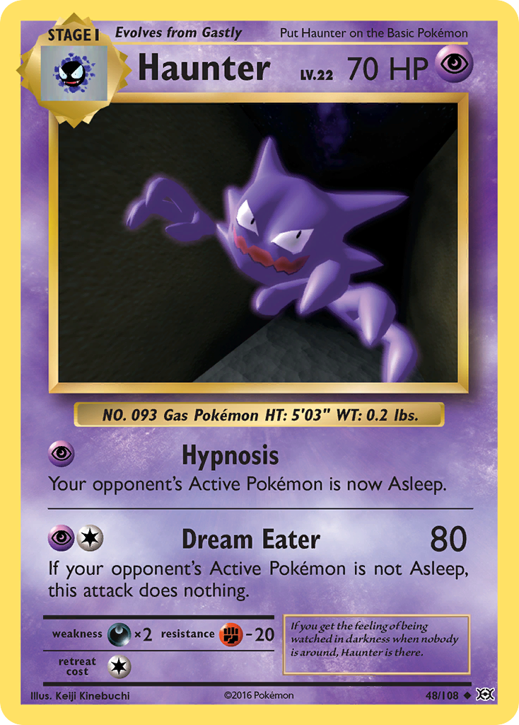 Evolutions Haunter #48/108