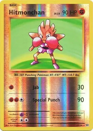Evolutions Hitmonchan #62/108 reverse holo