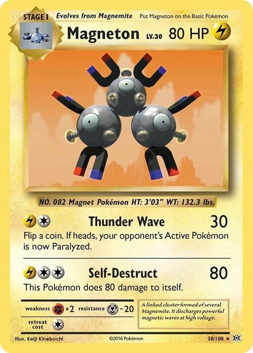 Evolutions Holo Magneton #38/108