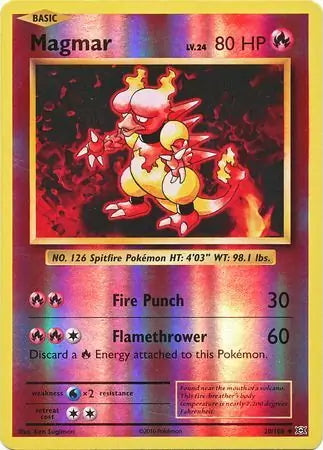 Evolutions Magmar #20/108 reverse holo