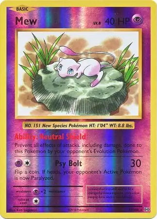 Evolutions Mew #53/108 reverse holo