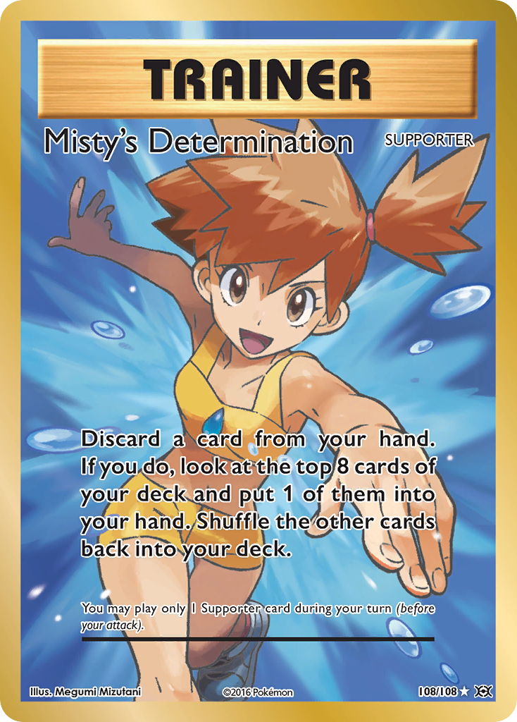 Evolutions Misty's Determination #108/108