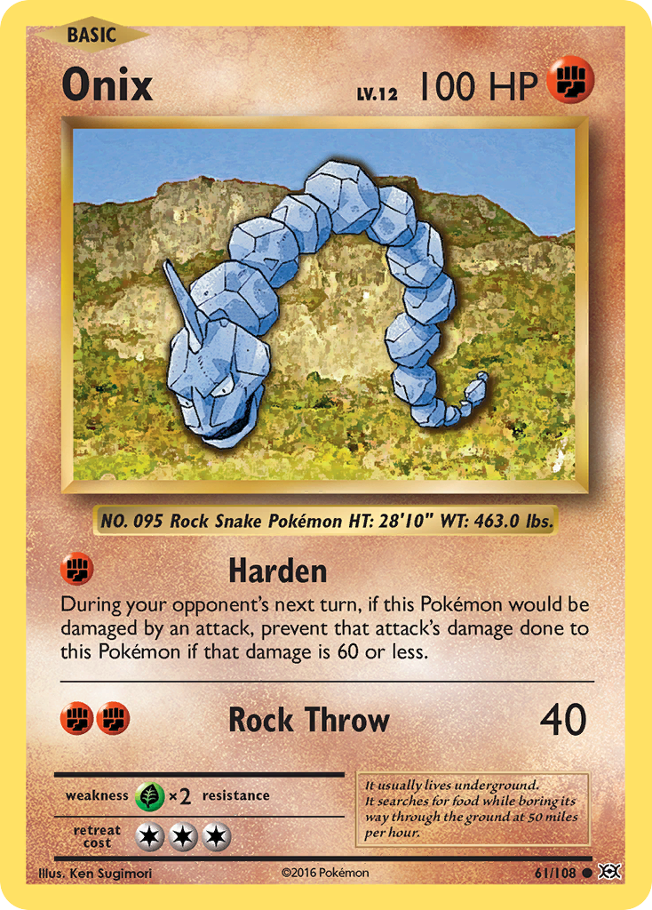 Evolutions Onix #61/108