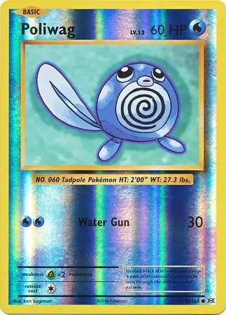 Evolutions Poliwag #23/108 reverse holo