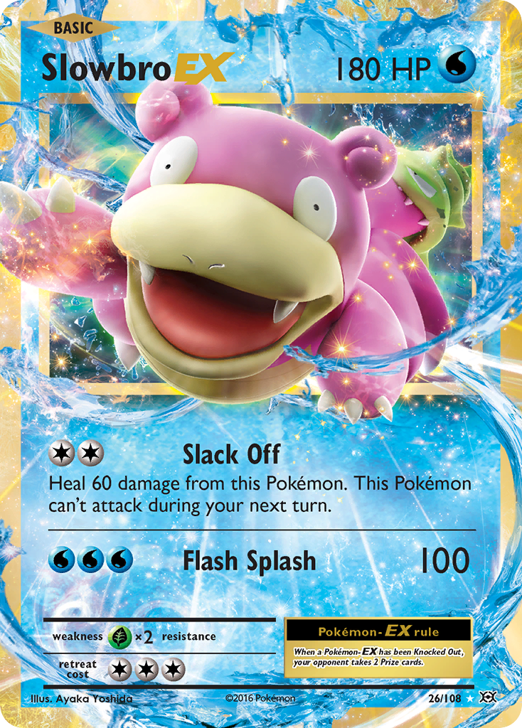 Evolutions Slowbro EX #26/108