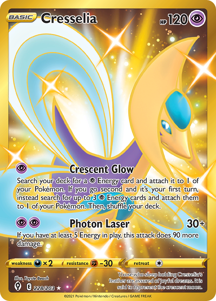 Evolving Skies Cresselia #228/203