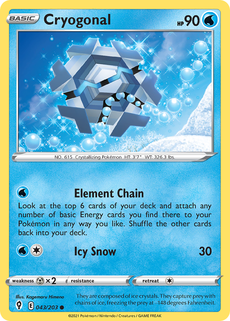 Evolving Skies Cryogonal #43/203